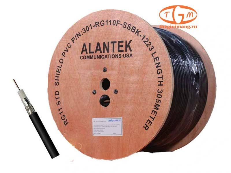 Cáp đồng trục Alantek RG11 có dầu (301-RG110F-SSBK-1223)