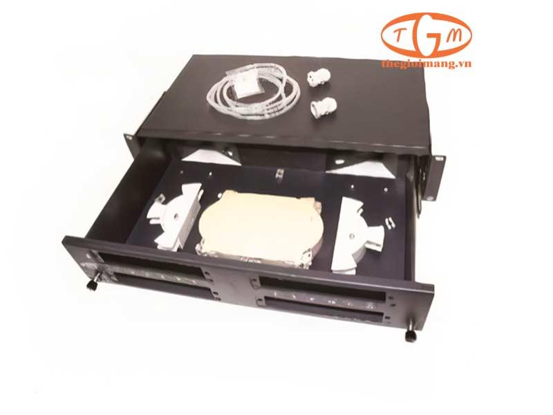 Hộp phối quang ODF Alantek 48 FO Khay Trượt (306-8R2UBN-0000)