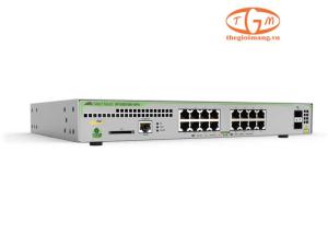 Allied Telesis AT-GS970M/18PS-R Layer 3 Switch 16x RJ-45 1G PoE+ 247W + 2x SFP Uplink