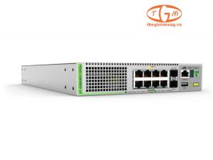 Allied Telesis AT-GS980MX/10HSm Layer 3 Stackable Switch 8x RJ-45 1/2.5/5G PoE++ 500W + 2x SFP+ Uplink