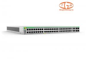 AT-iGS950/52PS Allied Telesis L2 Switch 48x10/100/1000T PoE+ & 4xSFP/RJ-45 Combo ports