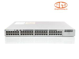 C9200-48PB-A Catalyst 9200 48-port PoE+ 740W, enhanced VRF, Network Advantage