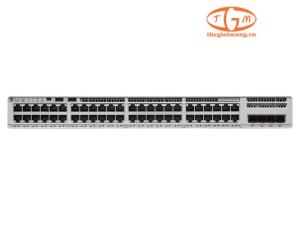 C9200L-48PL-4X-A Catalyst 9200L 48-port partial PoE+ 4x10G uplink Switch, Network Advantage