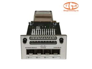 C9300-NM-4G= Catalyst 9300 4 x 1GE SFP Network Module