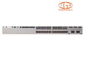 C9300X-12Y-A Catalyst 9300 12-port 25G/10G/1G SFP28 with modular uplinks, Network Advantage 