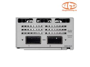 C9300X-NM-2C= Catalyst 9300X 2 x 100G/40G dual rate QSFP Network Module
