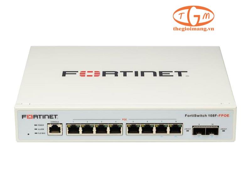 FortiSwitch FS-108F-FPOE