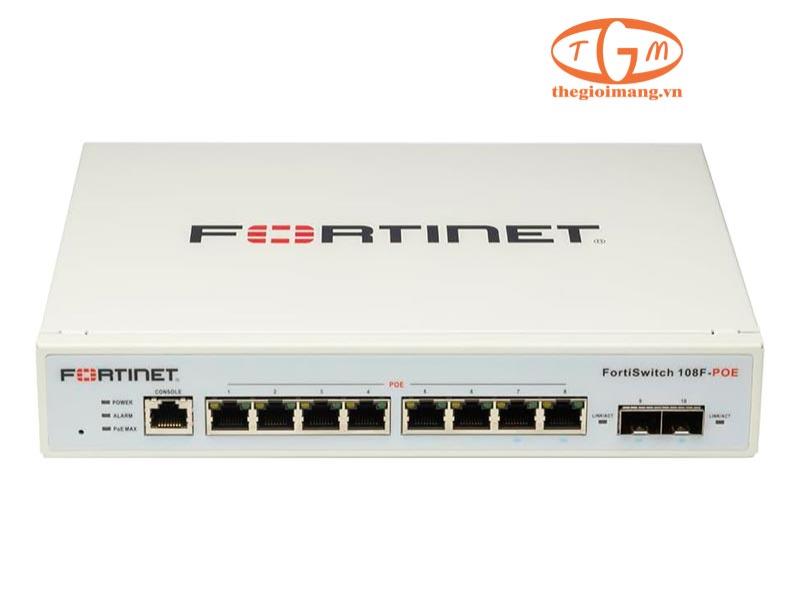FortiSwitch FS-108F-POE