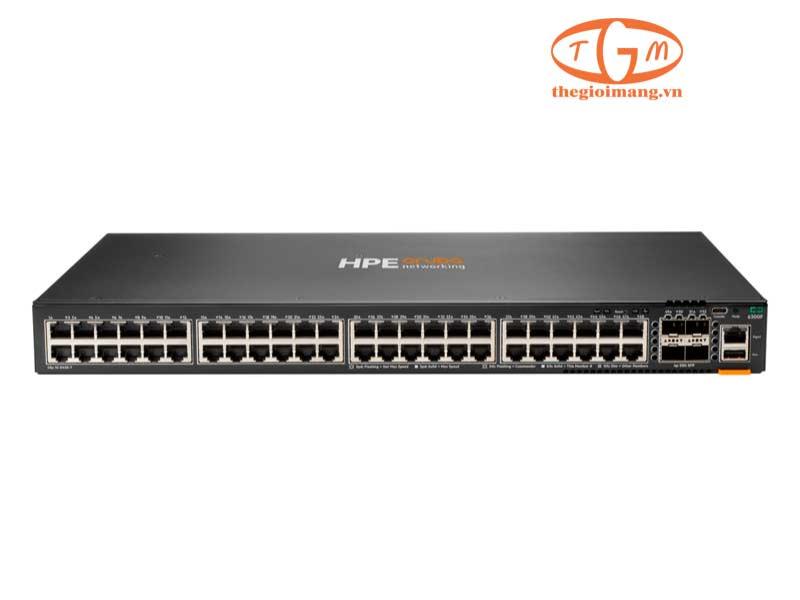 HPE Aruba Networking 6300F 48-port 1GbE and 4-port SFP56 Switch (JL667A)
