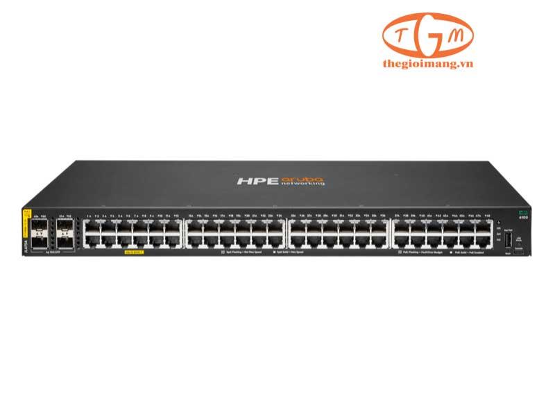 HPE Aruba Networking 6100 48G Class4 PoE 4SFP+ 370W Switch (JL675A)