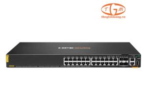 JL725B HPE Aruba CX 6200F 24-Port PoE Gigabit + 4 SFP+ 370W Switch