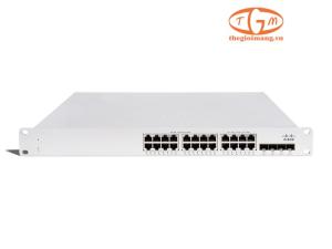 MS150-24MP-4X Switch Cisco Meraki 16x 1GE RJ45 POE, 8x 5GE RJ45 POE, 4x 10GE SFP+ uplink, Cloud Managed
