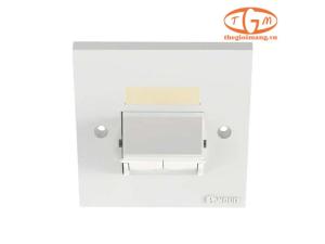 Mặt ổ cắm mạng Panduit có nắp che 2 cổng (NKUKS2SAW)