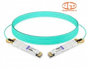 QDD-400-AOC15M 400G QSFP-DD Transceiver, Active Optical Cable, 15 meters
