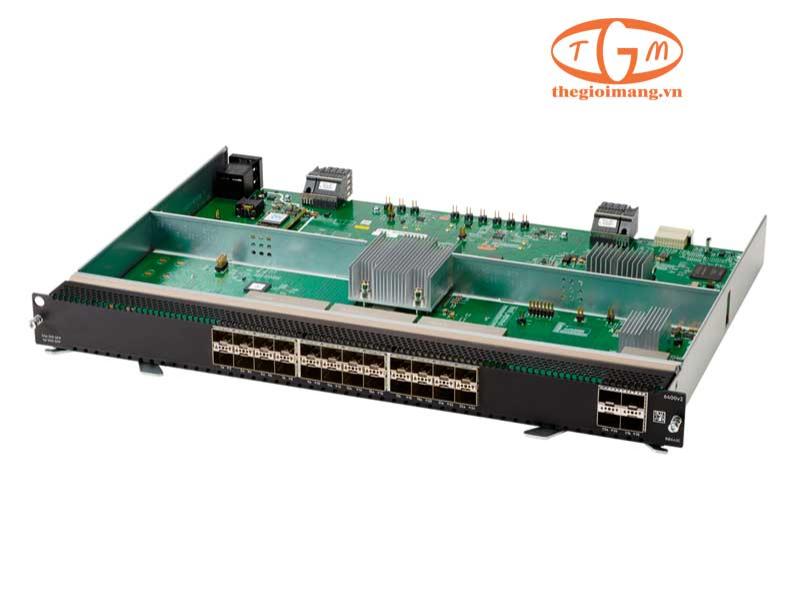 HPE Aruba Networking 6400 24-port SFP+ and 4-port SFP56 v2 Module (R0X43C)