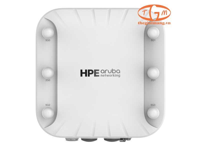R4H02A HPE Aruba Networking AP-518 (RW) 802.11ax 2x2:2/4x4:4 Dual Radio 6xRPSMA Connectorized Indoor Hardened AP