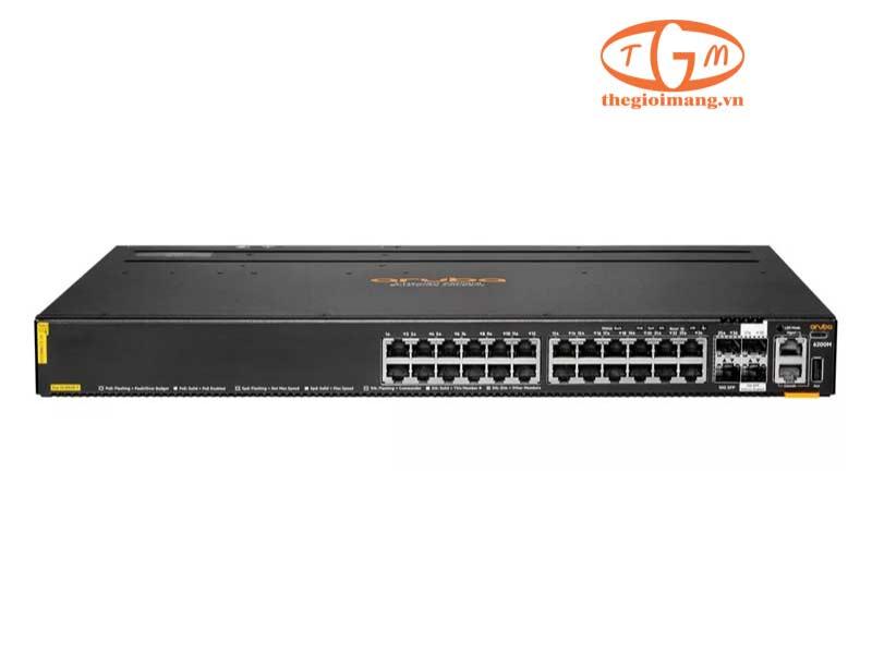 HPE Aruba Networking 6200M 24G Class4 PoE 4SFP+ Switch (R8Q68A)
