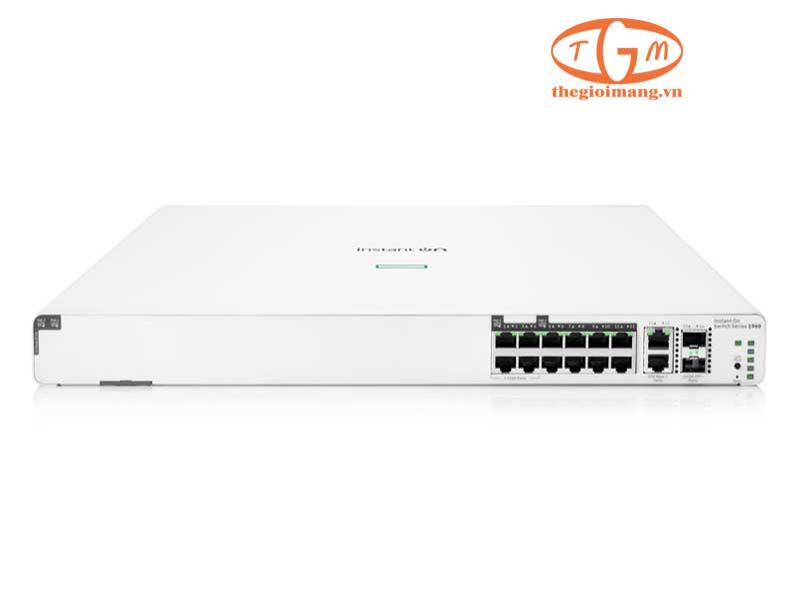 HPE Instant On 8p Gigabit CL4 4p SR2.5G CL6 PoE 2p 10GBT 2p SFP+ 480W 1960 (S0F35A)