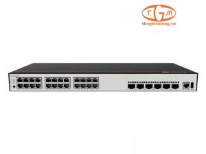 S5735-L24P4XE-A-V2 Huawei S5735-L-V2 24x10/100/1000Base-T PoE+, 4x10GE SFP+, 2 stack ports