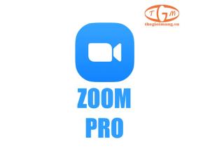 Phần mềm họp trực tuyến Zoom Pro 1 tháng