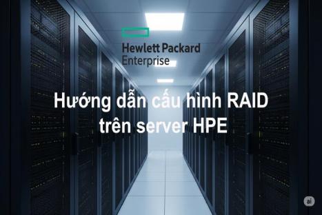 Hướng dẫn cấu hình RAID trên server HPE