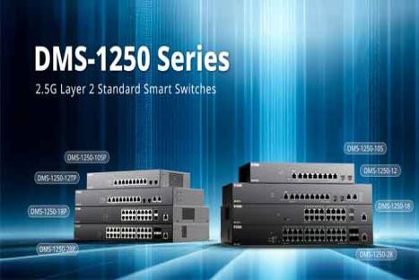 D-Link ra mắt dòng thiết bị chuyển mạch thông minh DMS-1250: Giải pháp mạng Multi-Gig