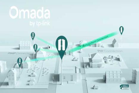 Giải pháp Bắn sóng Không dây Ngoài trời PtP và PtMP của TP-Link Omada